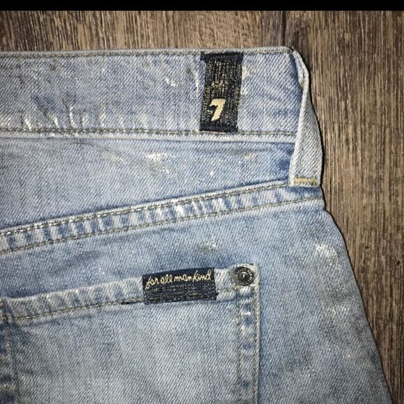 7 For All Mankind Denim Shorts - Picture 5 of 5